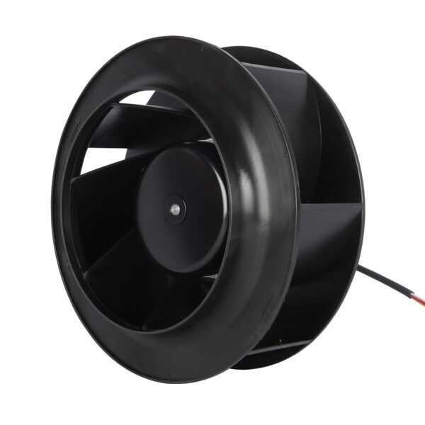 225mm 24/48V DC Backward Curved Centrifugal Fan 110W